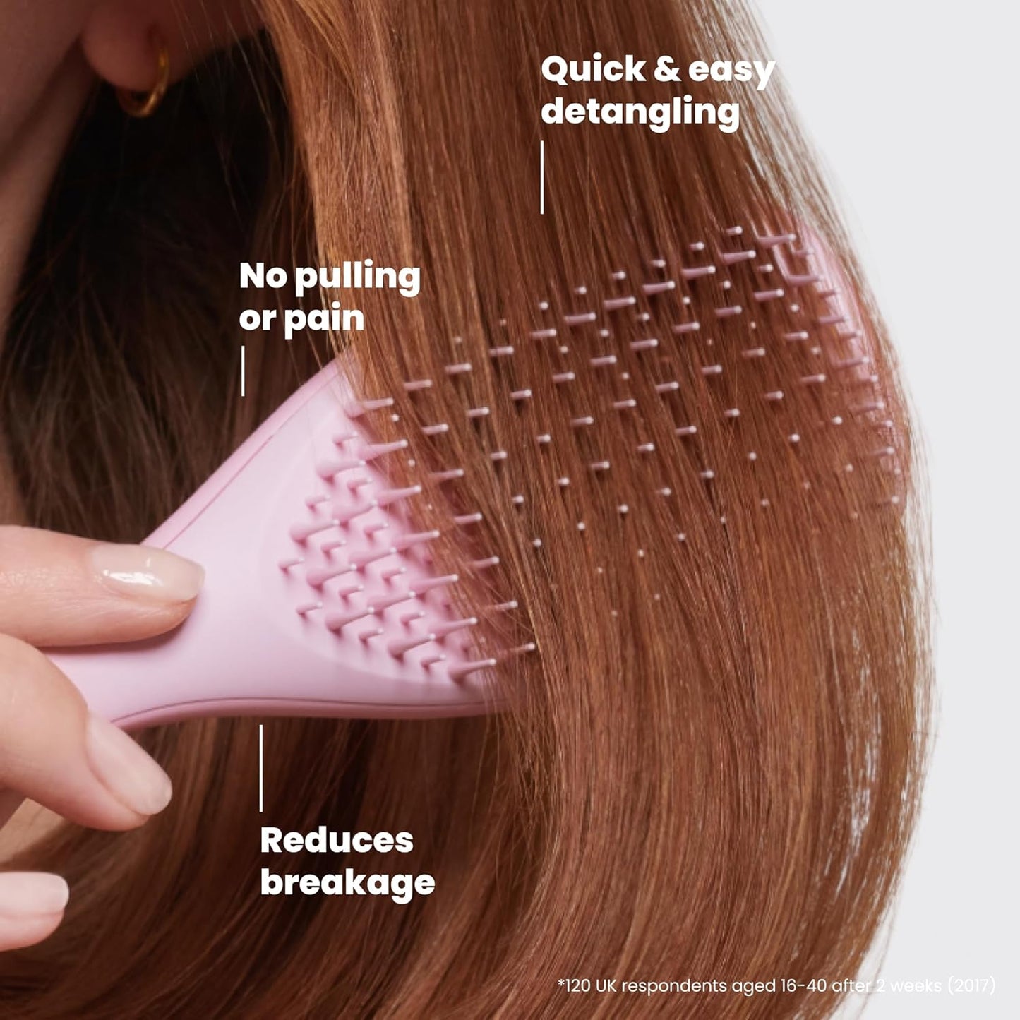 Tangle Teezer - Mini Ultimate Detangler in Millennial Pink