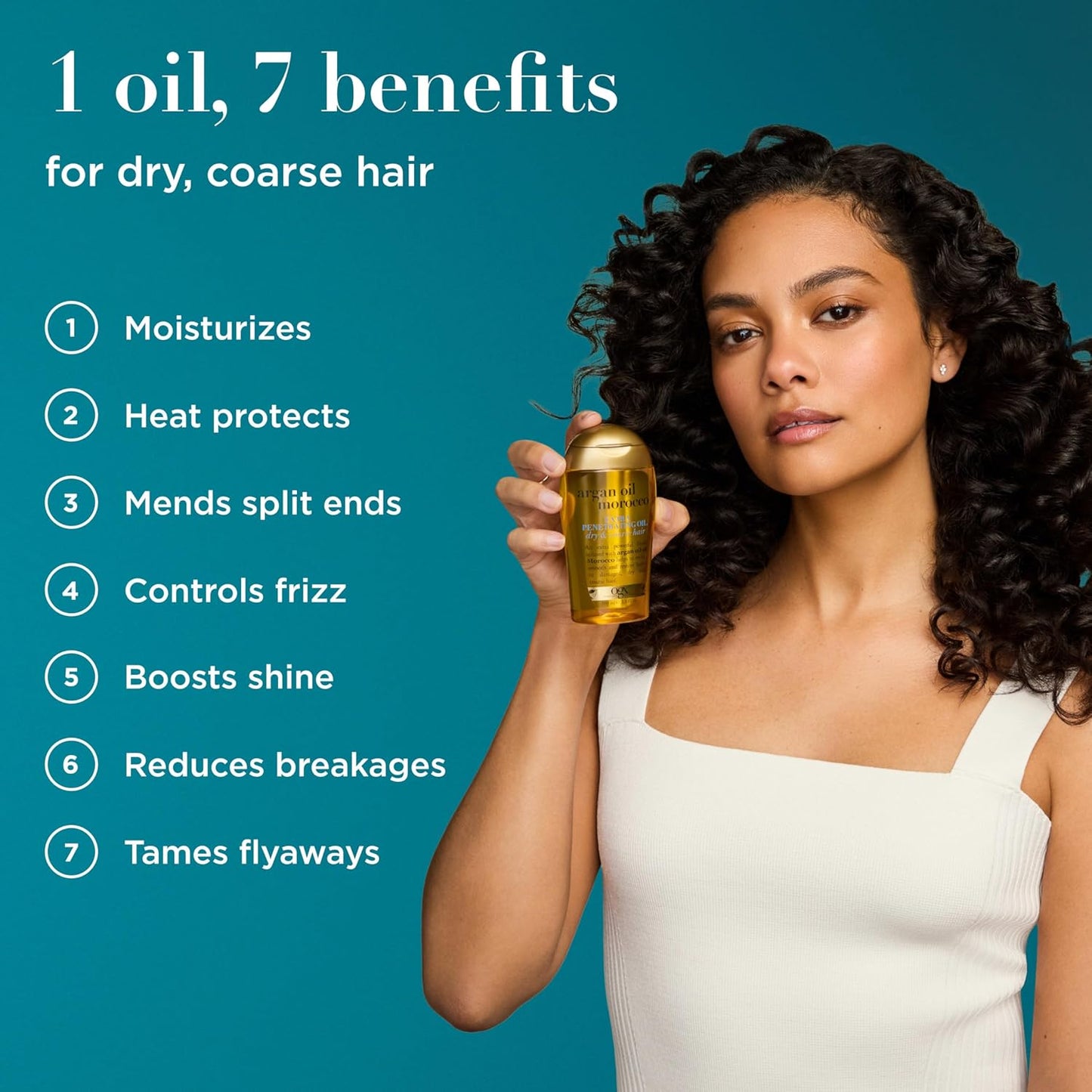 OGX - Renewing + Argan Oil of Morocco Hair Oil Extra Strength Penetrating Treatment | 100 mL