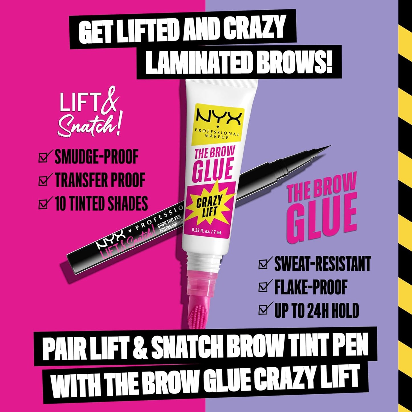 NYX - CRAZY LIFT BROW LAMINATION GEL