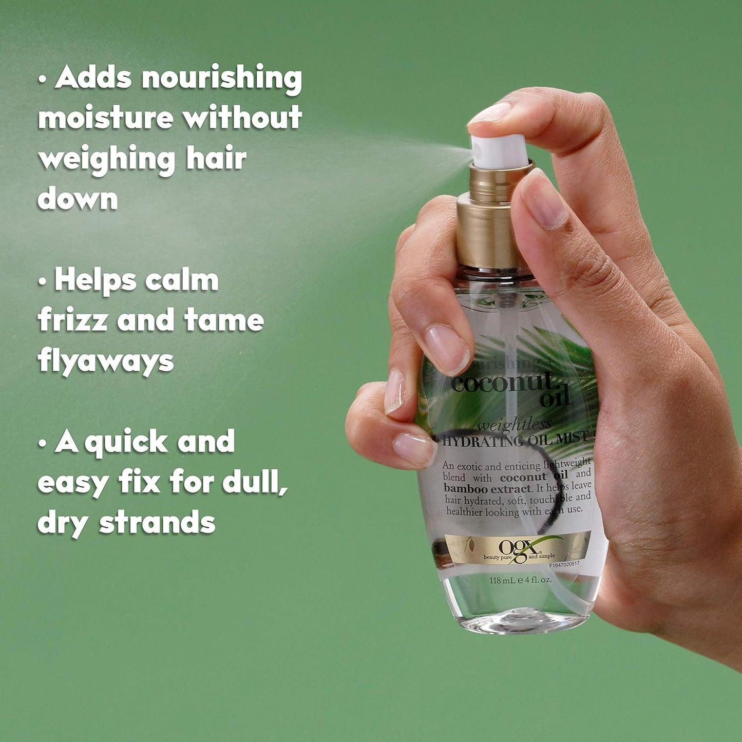 OGX - Nourishing + Coconut Oil Weightless Hydrating Oil Hair Mist | 118 mL