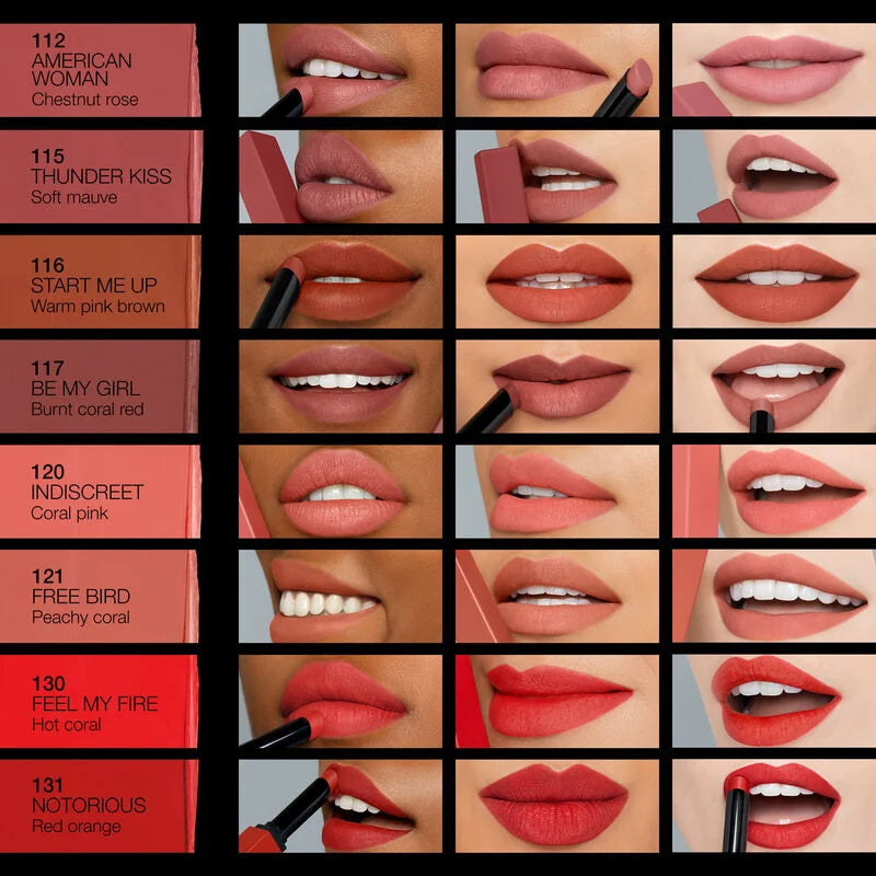 NARS - Powermatte Long-Lasting Lipstick