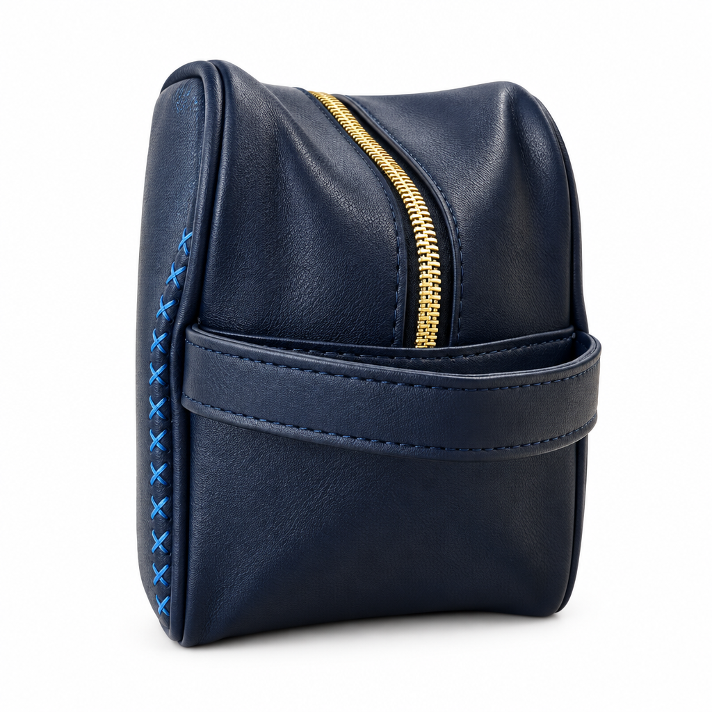 Trussardi - Large Navy Pouch