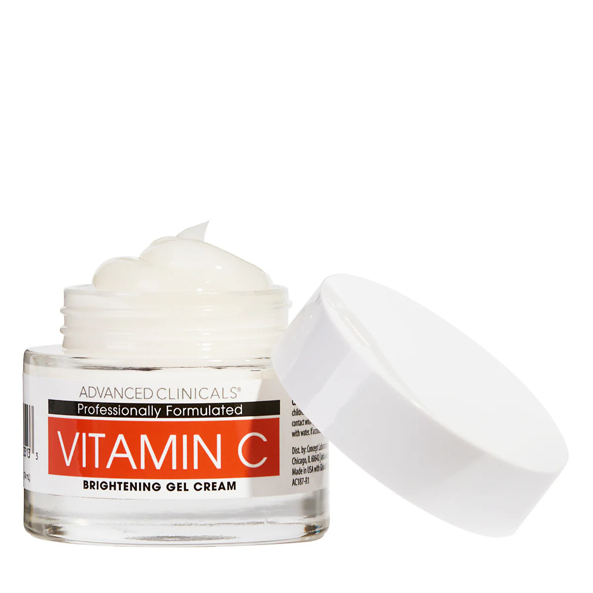 ADVANCED CLINICALS - Vitamin C Brightening Face Gel-Cream | 74 ML