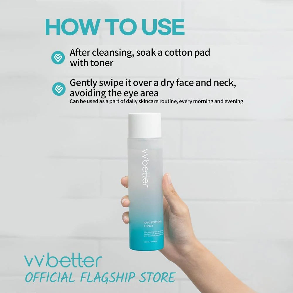 VVBETTER - AHA Boosting Toner | 200mL