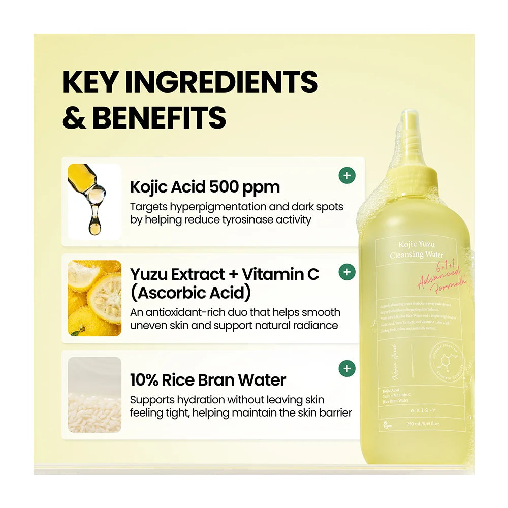 AXIS-Y - Kojic Yuzu Cleansing Water
