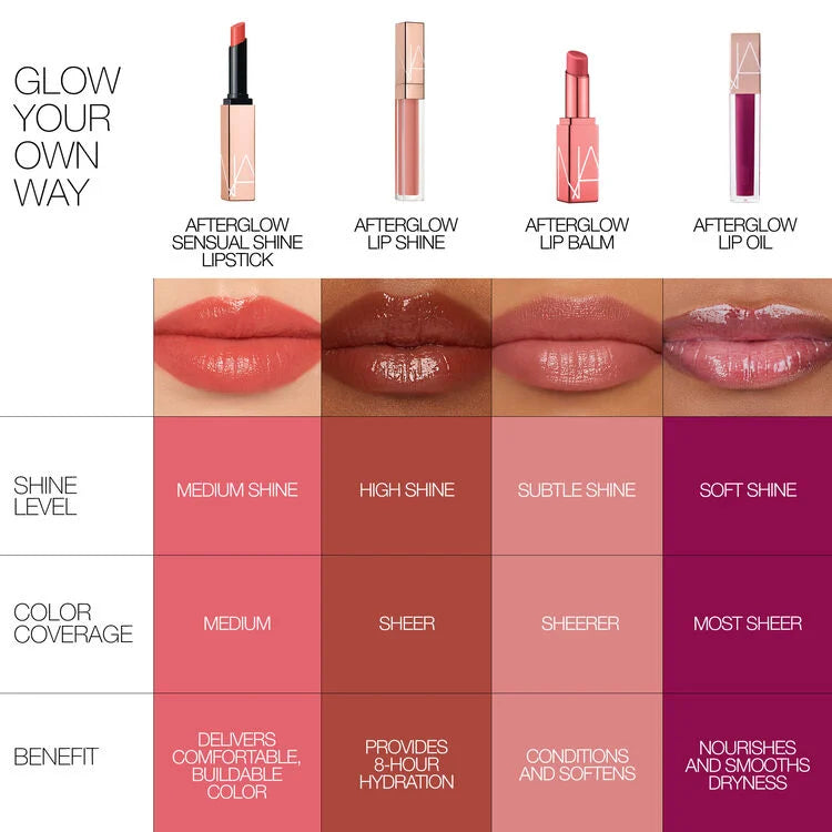 NARS - Afterglow Sensual Shine Hydrating Lipstick
