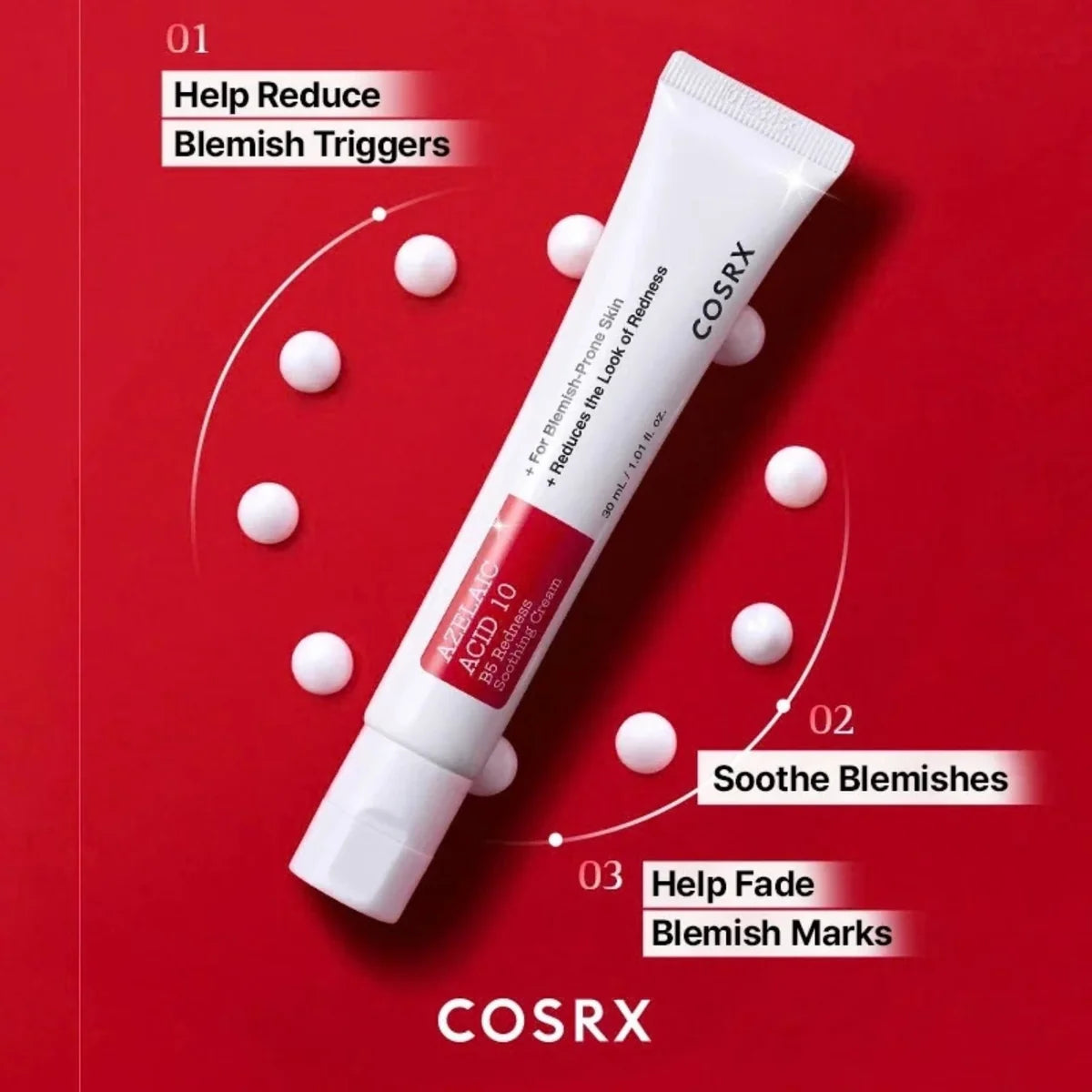 COSRX - Azelaic Acid 10 B5 Redness Soothing Cream