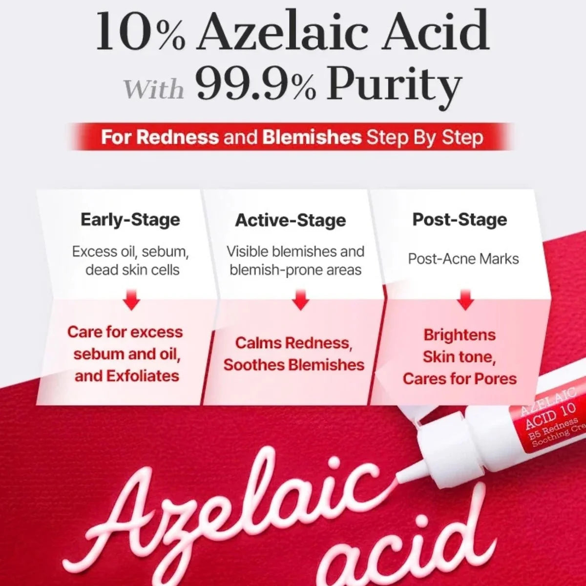 COSRX - Azelaic Acid 10 B5 Redness Soothing Cream