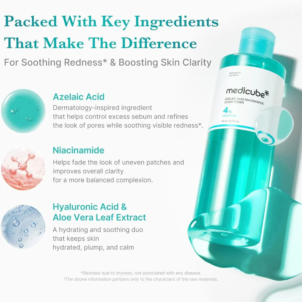 MEDICUBE - Azelaic Acid Niacinamide Clear Toner