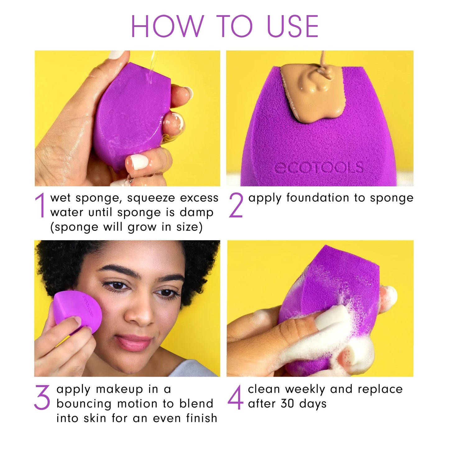 Ecotools - Bioblender Makeup Sponge Duo