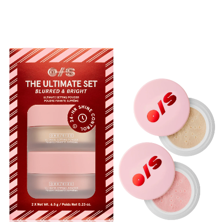 ONE/SIZE by Patrick Starrr - Blurred & Bright Ultimate Setting Powder Duos | Translucent/Ultra Pink