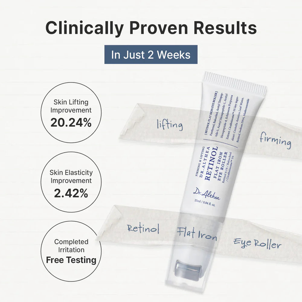 Dr. Althea - Retinol Flat Iron Eye Roller