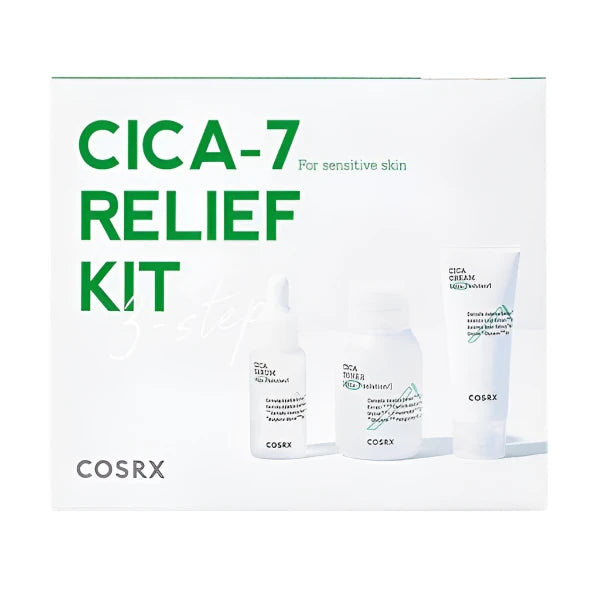 COSRX - CICA-7 3-STEP RELIEF KIT