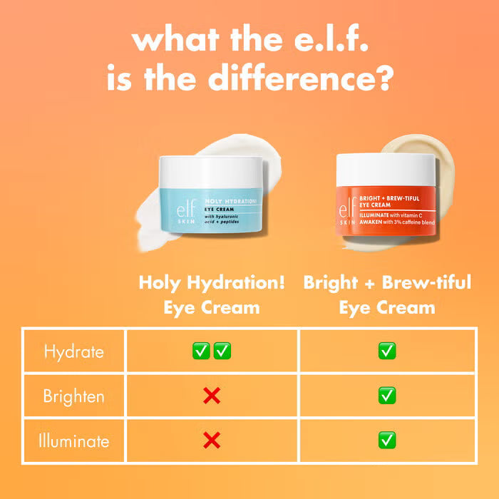 e.l.f - Bright + Brew-tiful Eye Cream | 6.5 g