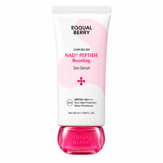 EQQUALBERRY - NAD+ PEPTIDE BOOSTING SUN SERUM | 50 ML