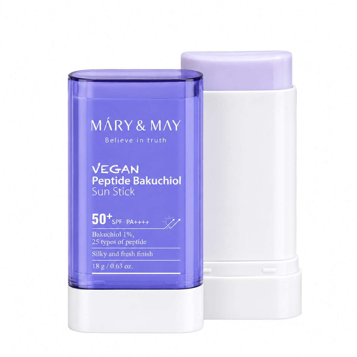 MARY&MAY - Vegan Peptide Bakuchiol Sun Stick SPF50+ PA++++ | 18g