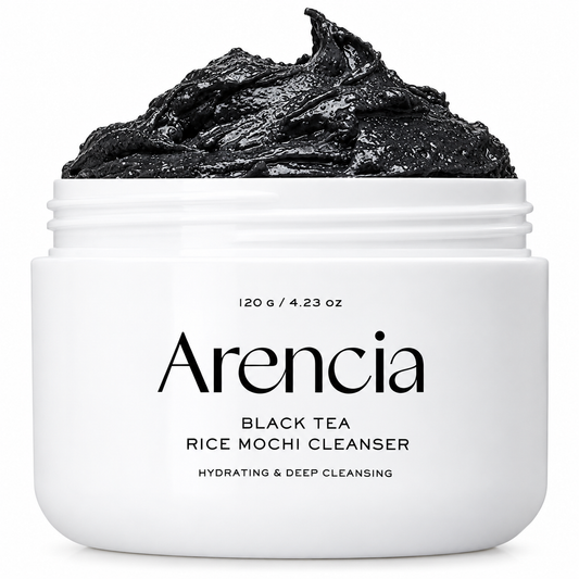 Arencia - Black Tea Rice Mochi Cleanser | 120 g