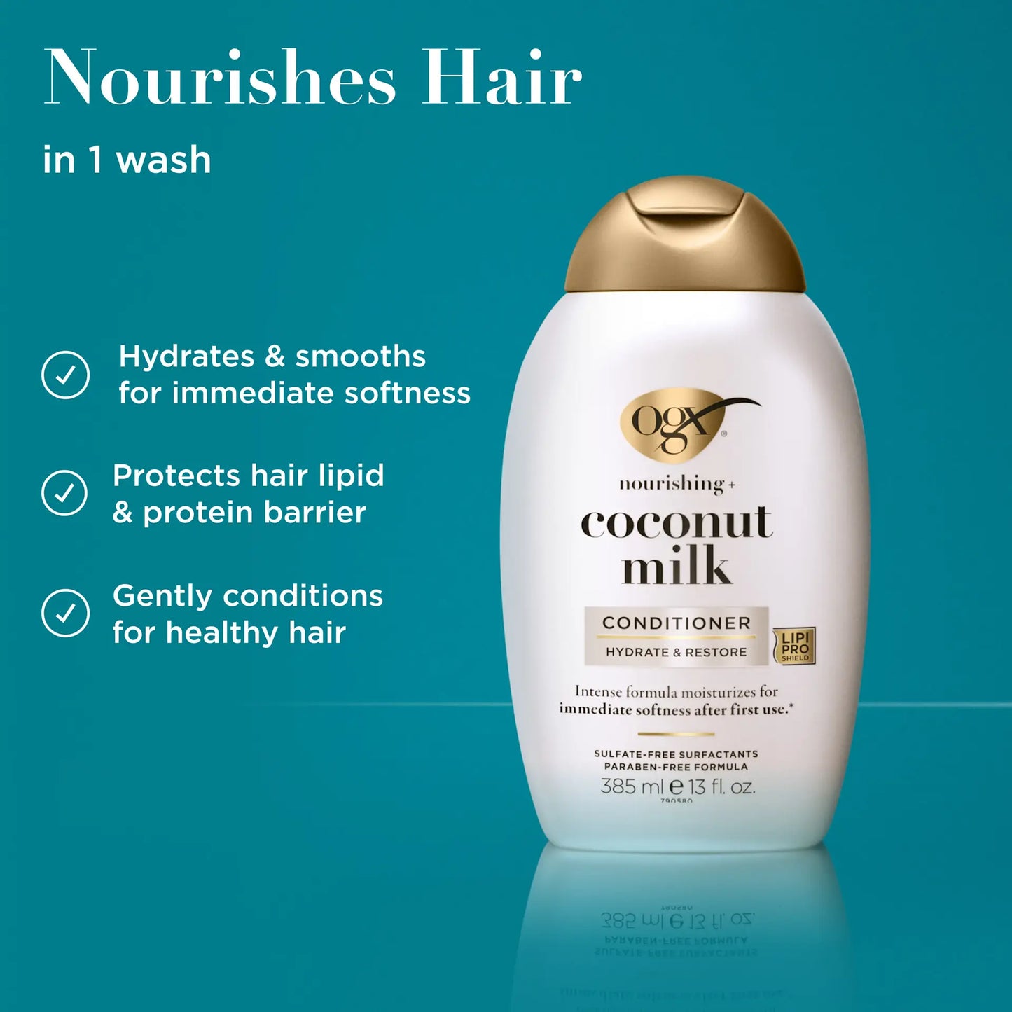 OGX - Nourishing + Coconut Milk Conditioner | 385 mL