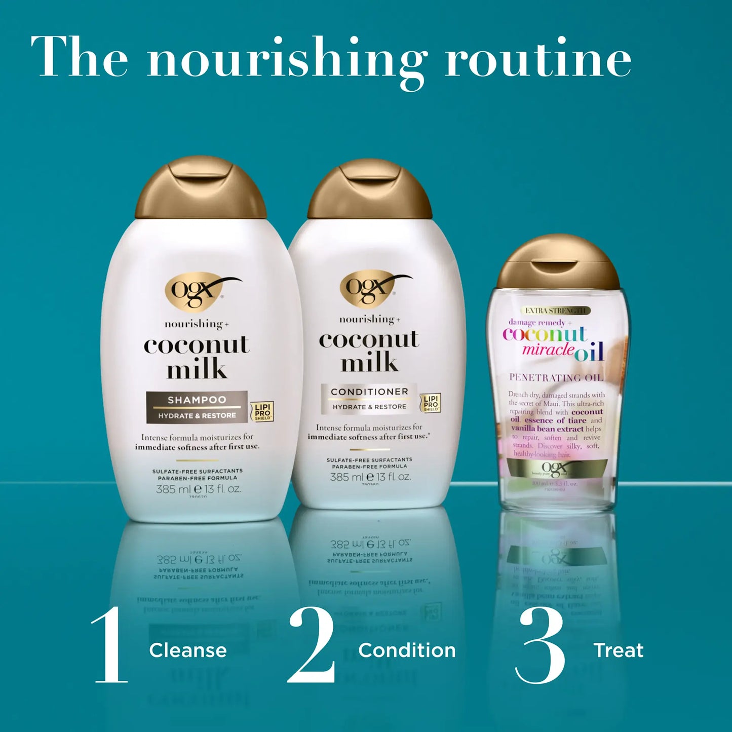 OGX - Nourishing + Coconut Milk Conditioner | 385 mL
