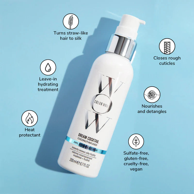 COLOR WOW - Dream Cocktail Coconut-Infused Hydrating Leave In Treatment | 200 mL