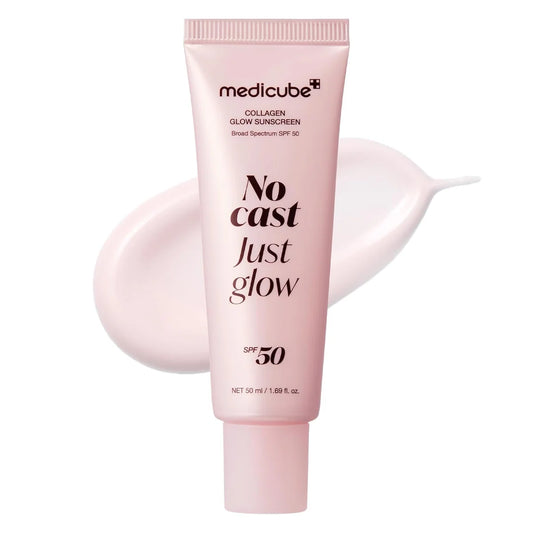 Medicube - No Cast Just Glow Collagen Sunscreen | SPF 50 | 50 mL