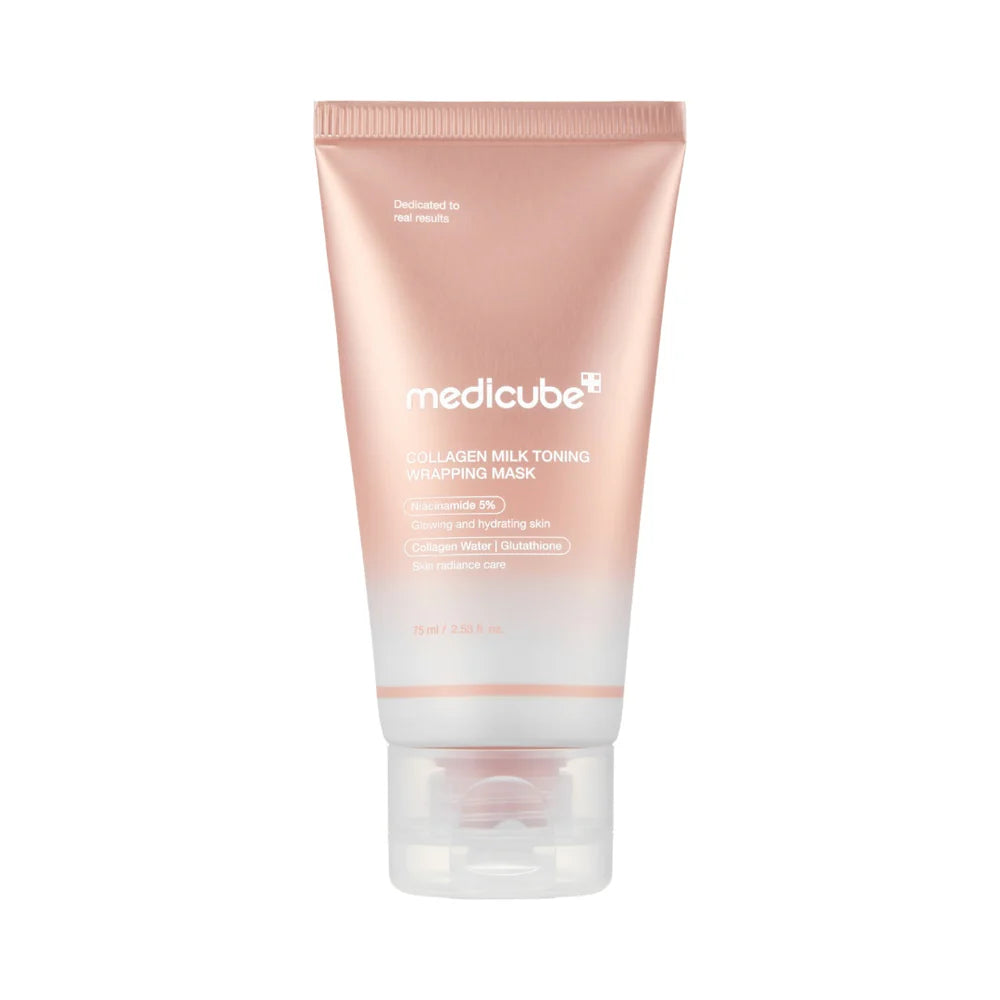 MEDICUBE - Collagen Milk Toning Wrapping Mask