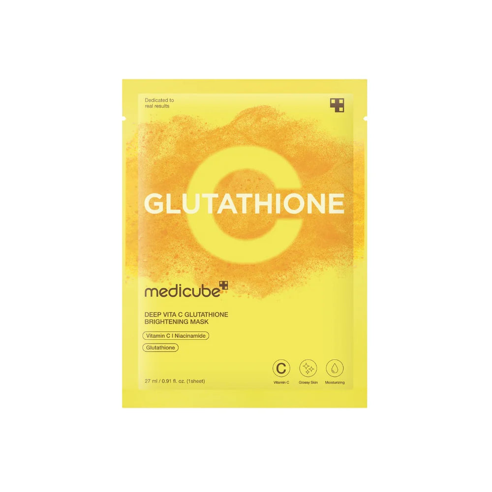 MEDICUBE - Deep Vita C Glutathione Brightening Mask