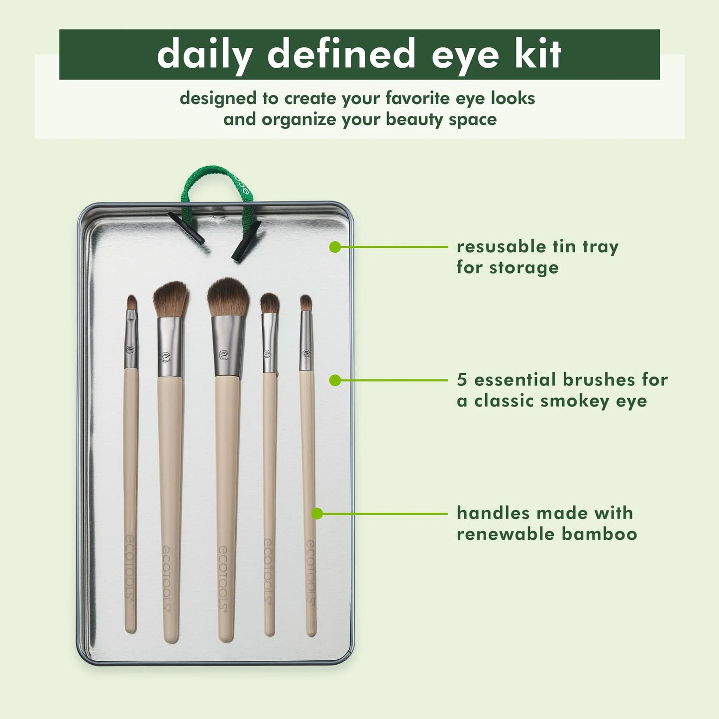 Ecotools - Brush Daily Defind Eye Kit