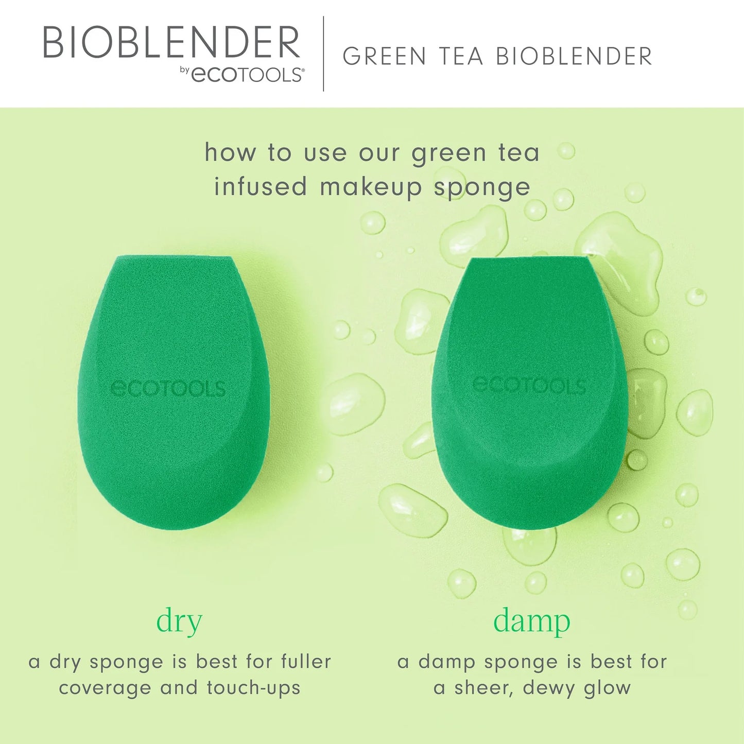 Ecotools - Green Tea Bioblender Sponge