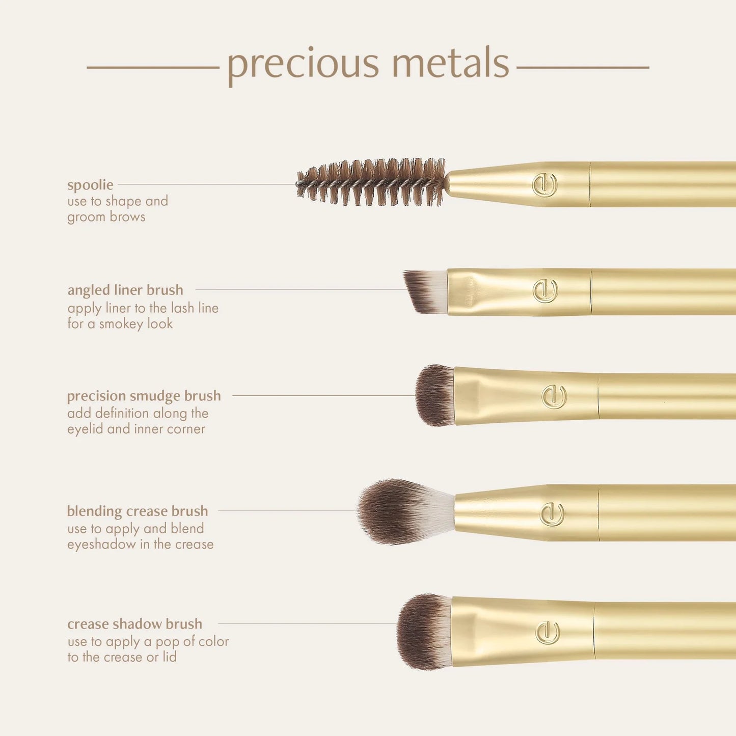 Ecotools - Precious Metals Brightening Eye Kit