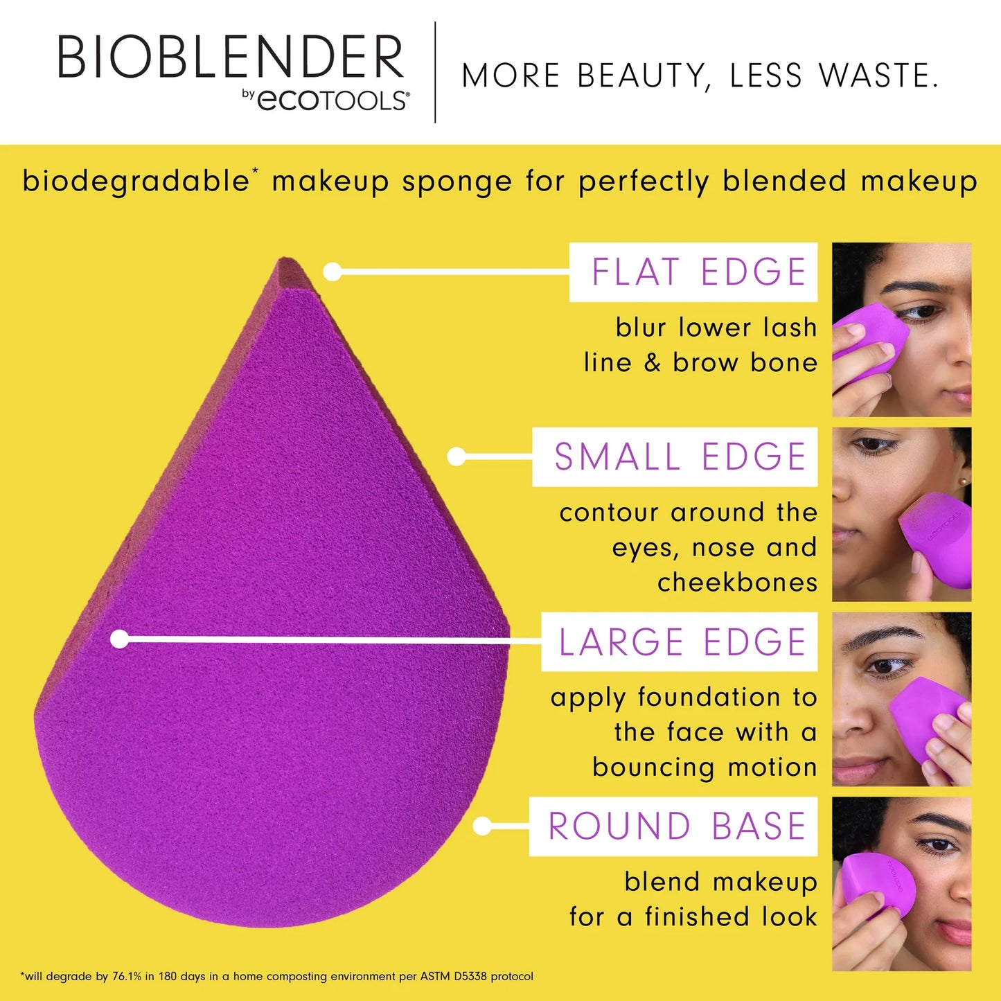 Ecotools - Bioblender Makeup Sponge Trio