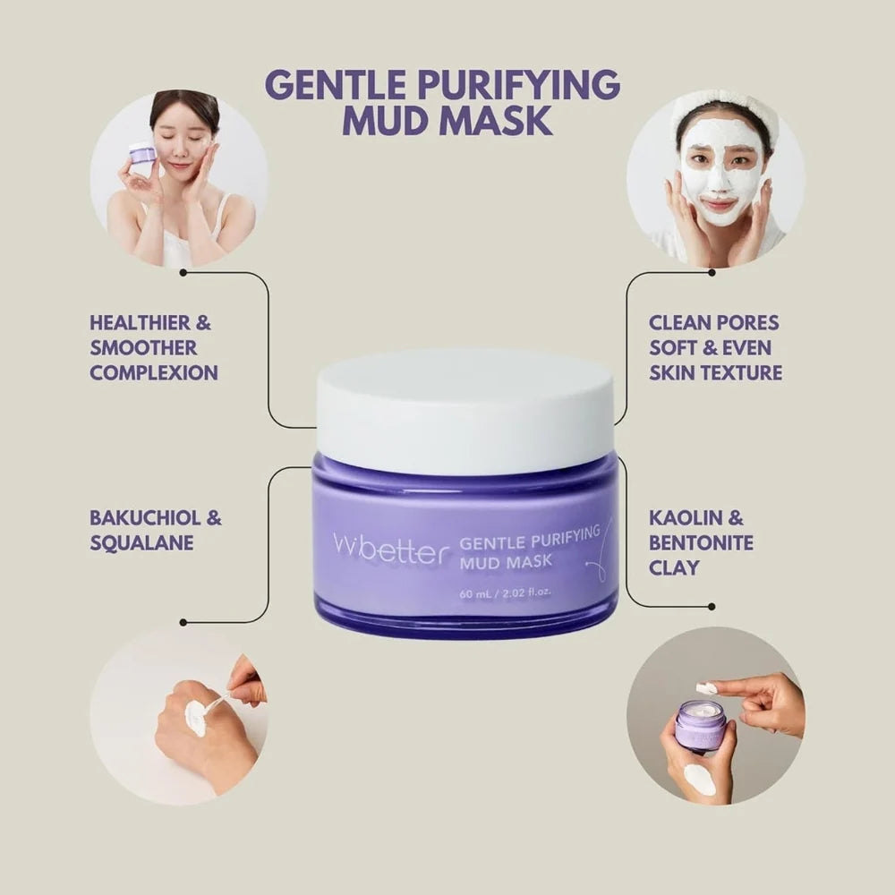 VVBETTER - Gentle Purifying Mud Mask