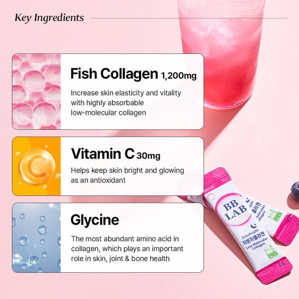 BB LAB - Good Night Low Molecular Collagen - Halal