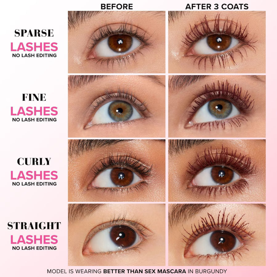 Too Faced - Better Than Sex Mascara Burgundy | 8 mL
