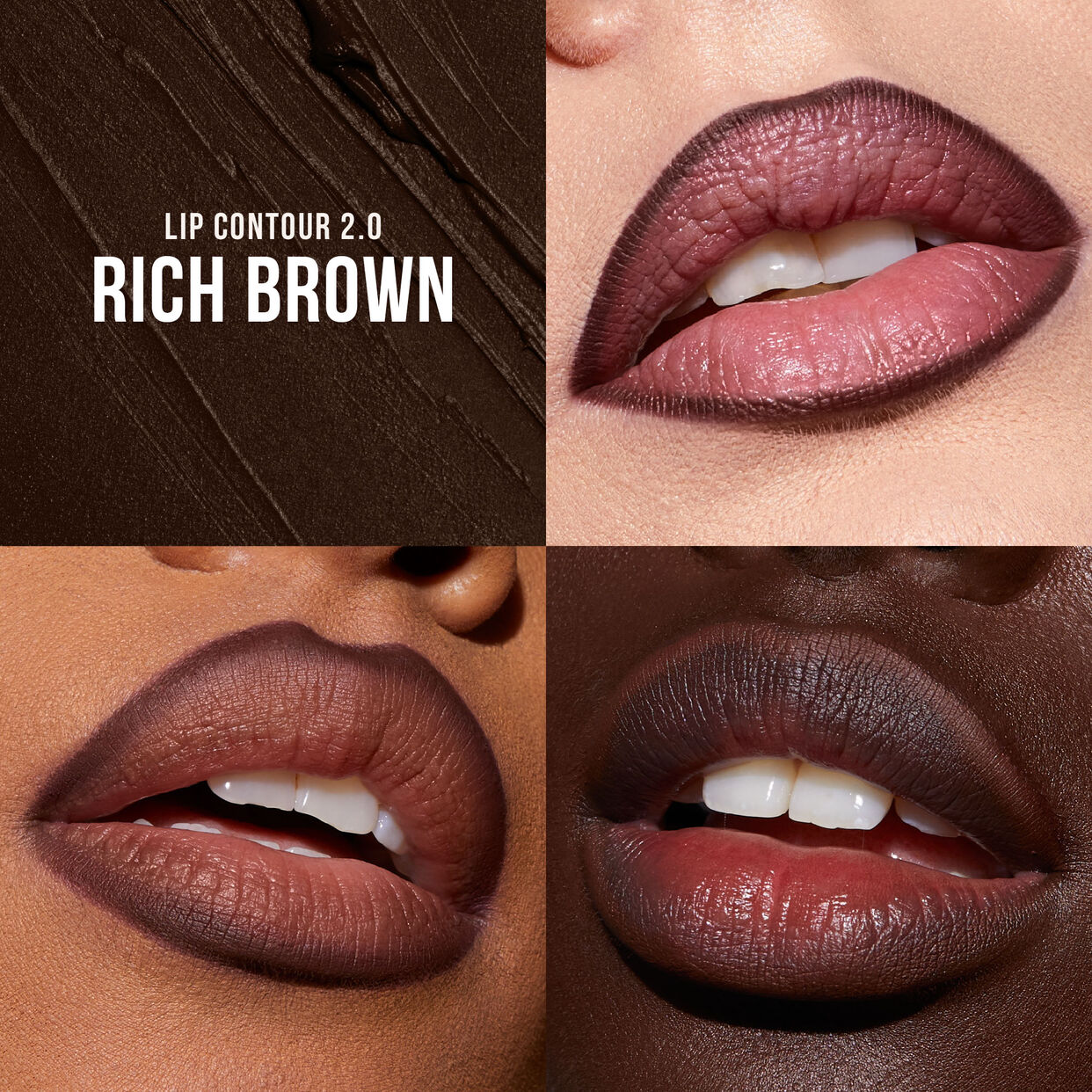 Huda Beauty - Lip Contour Mini Duo Yummy Browns