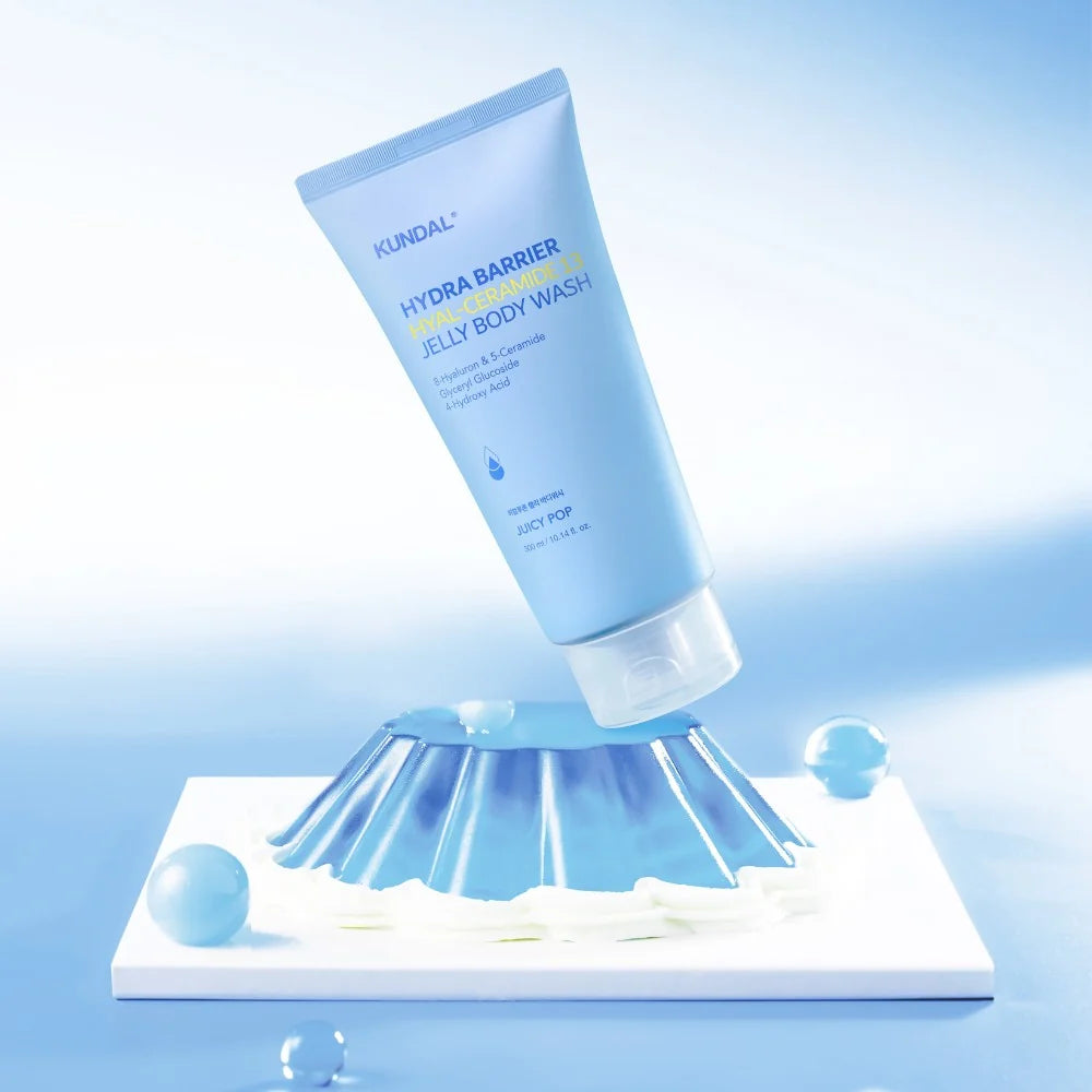 KUNDAL - Hydro Barrier Hyal-ceramide 13 jelly body wash | 300 mL - Juicy Pop