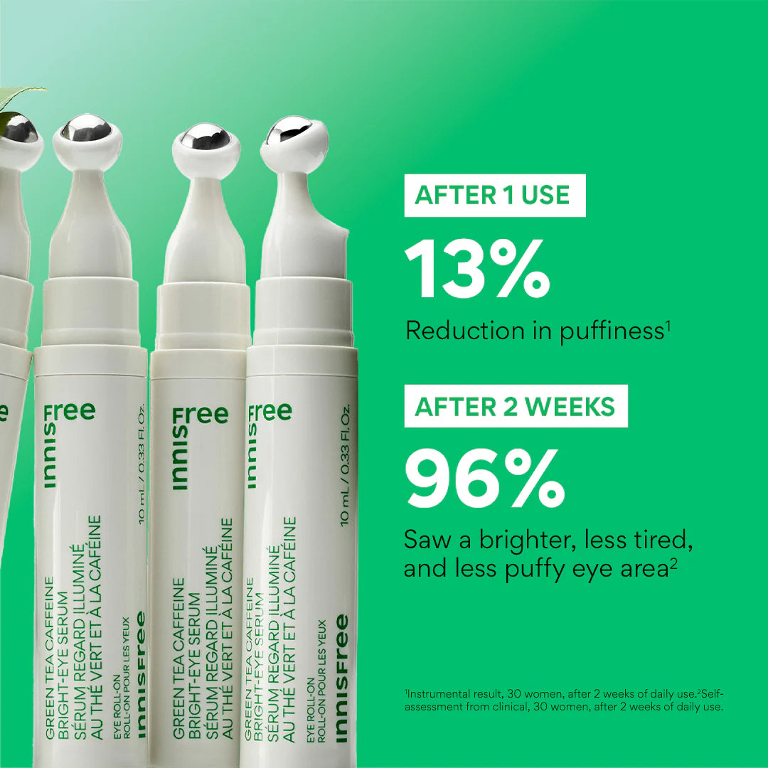 INNISFREE - GREEN TEA CAFFEINE BRIGHT-EYE SERUM | 10 ML