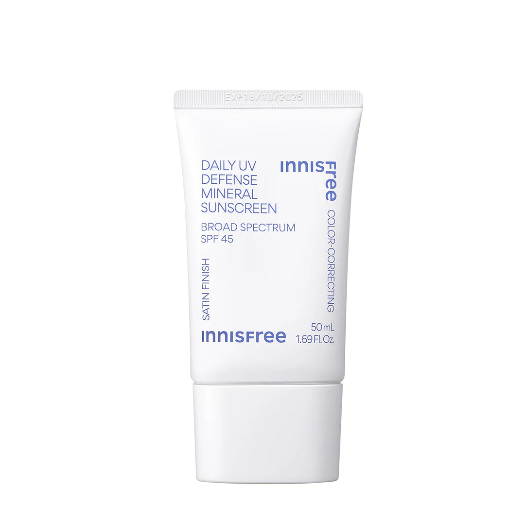 INNISFREE - DAILY UV DEFENSE MINERAL SUNSCREEN SPF 45 | 50 ML