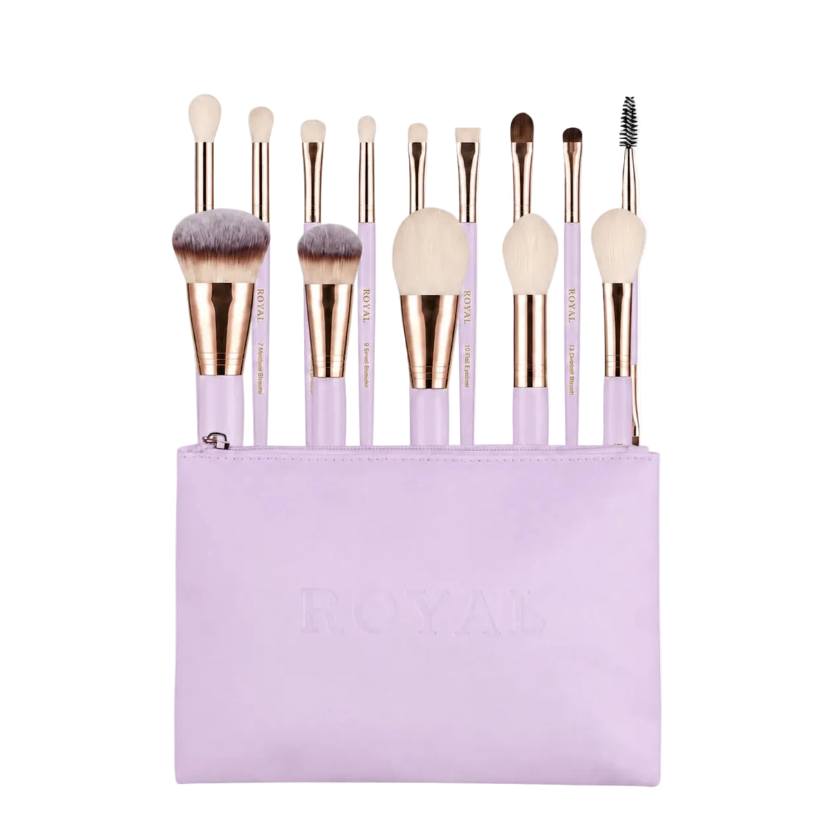 Royal Cosmetics - Floral Dreams 14 Piece Brush Set with Bag