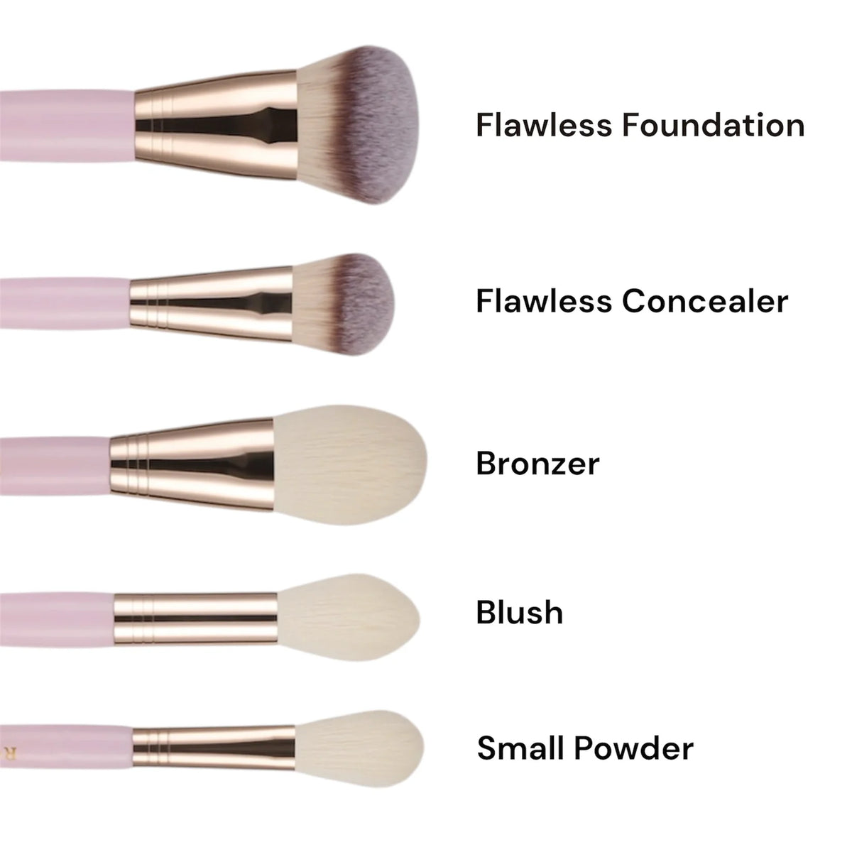 Royal Cosmetics - Floral Dreams 14 Piece Brush Set with Bag