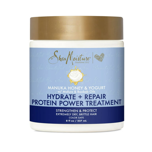 Shea Moisture - Manuka Honey & Yogurt Hydrate + Repair Protein Power Treatment | 237 mL