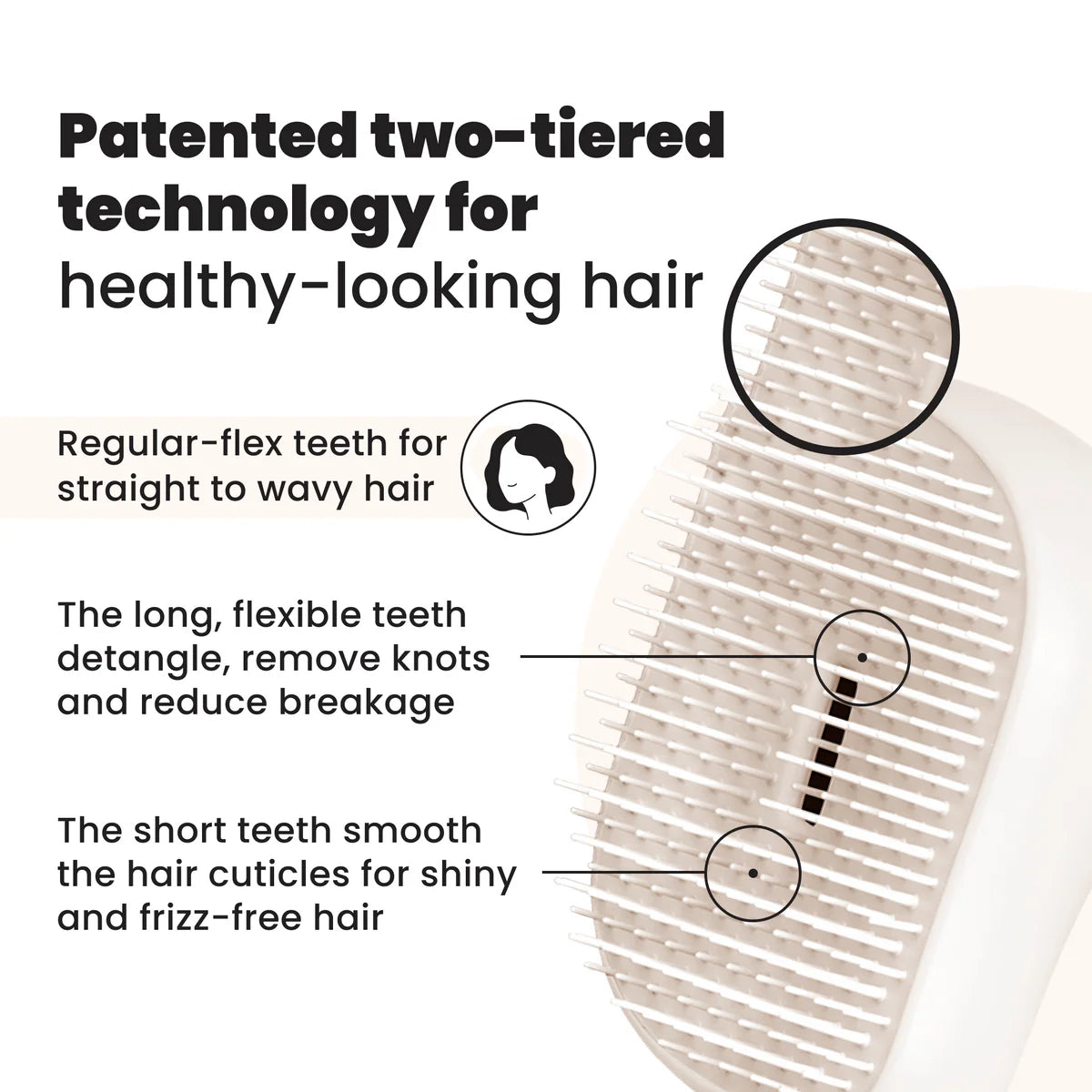 Tangle Teezer - Compact Styler - Rose Gold Cream
