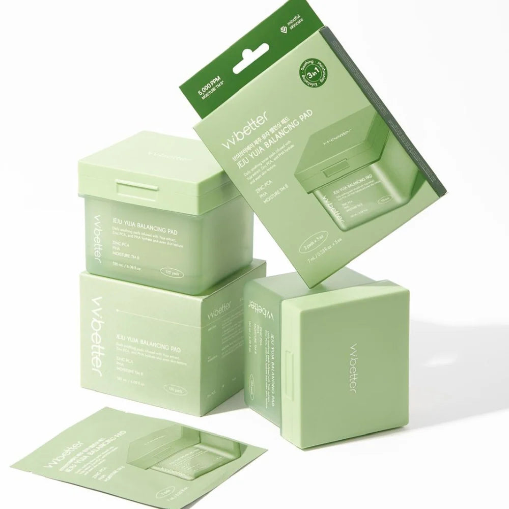 VVBETTER - JEJU YUJA BALANCING PAD 5 PACKS