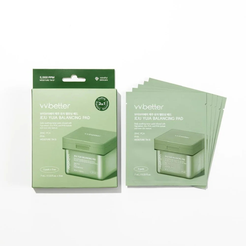 VVBETTER - JEJU YUJA BALANCING PAD 5 PACKS