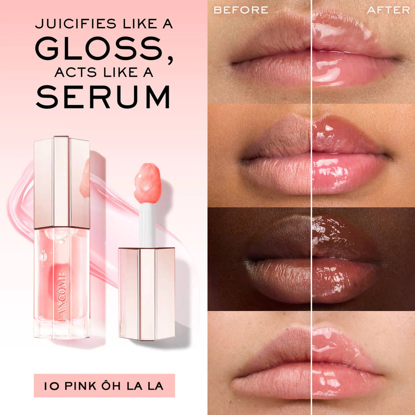 Lancôme - Idôle Lip Juicytreat 3D Juicy Shine Oil-in-Gloss