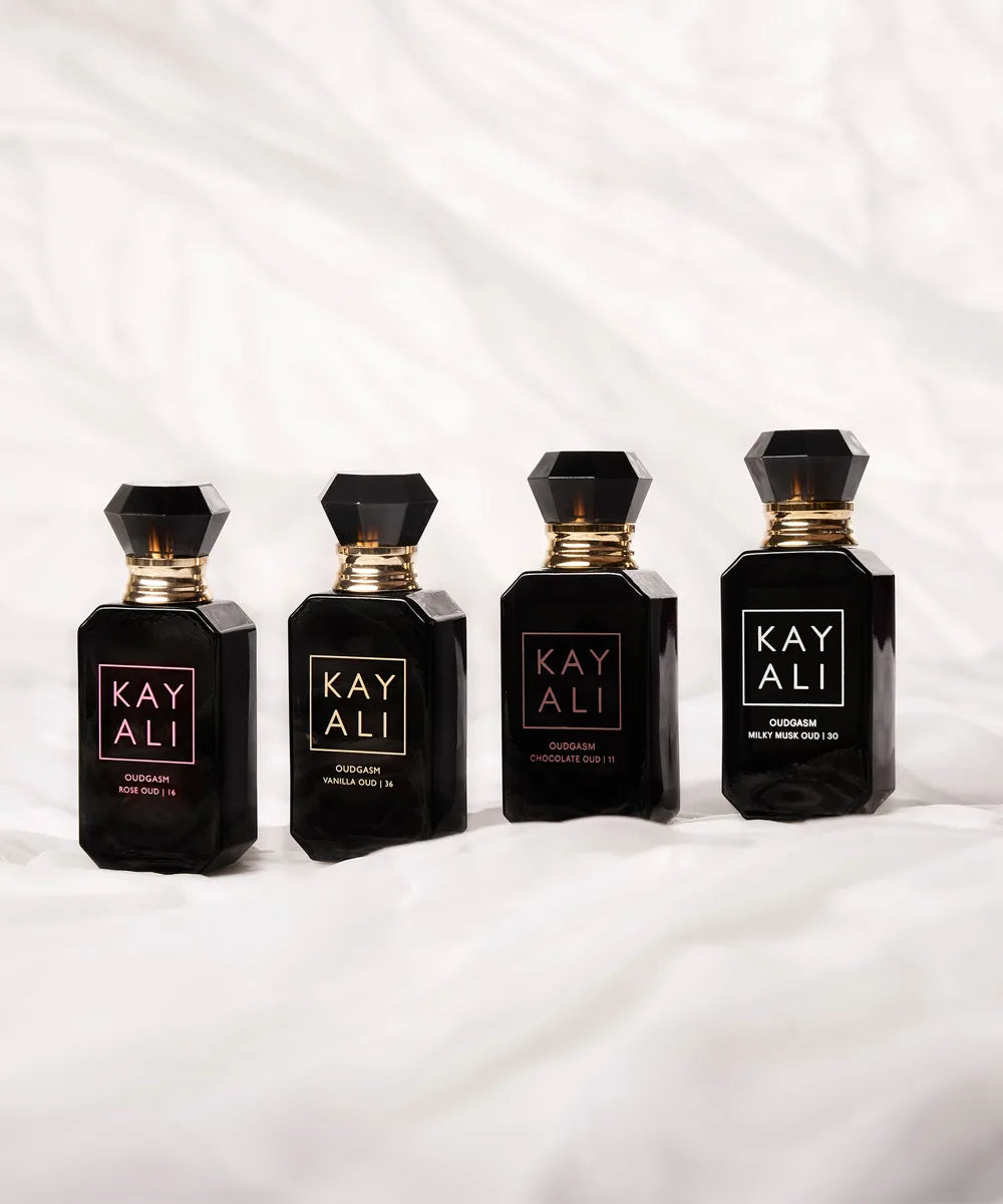 KAYALI - Oudgasm Miniature Set | (Vanilla, Rose, Milky Musk, Chocolate)