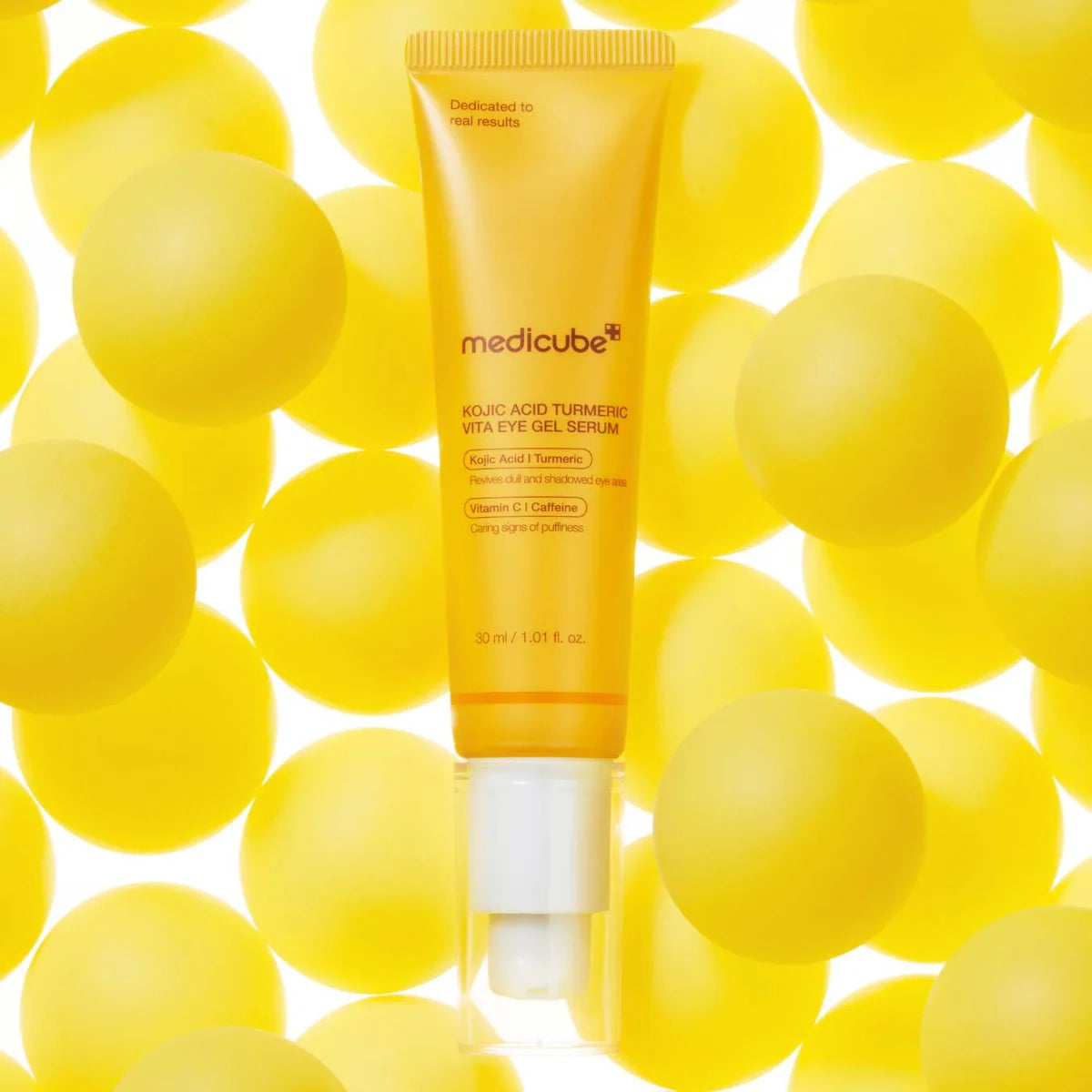 MEDICUBE - KOJIC ACID TURMERIC VITA EYE GEL SERUM | 30mL