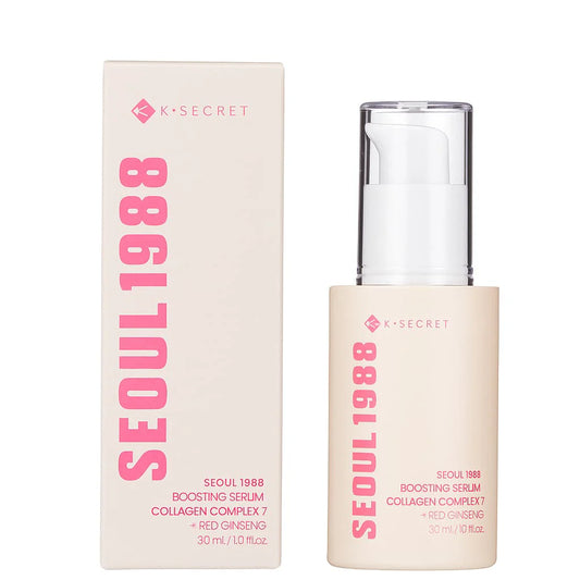 K-SECRET SEOUL 1988 - Boosting Serum: Collagen Complex 7 + Red Ginseng | 30 mL