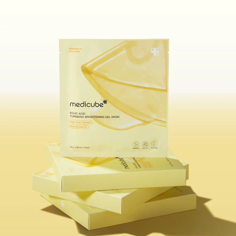 MEDICUBE - Kojic Acid Turmeric Brightening Gel Mask