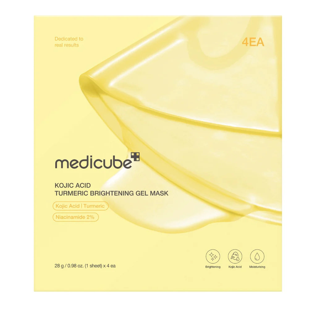 MEDICUBE - Kojic Acid Turmeric Brightening Gel Mask